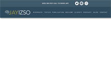 Tablet Screenshot of jayizso.com